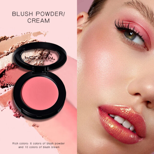 POLLIAM Blush Powder – Silky Texture, Easy to Apply, No Fallout #04 2 POLLIAM Blush Powder – Silky Texture, Easy to Apply, No Fallout #04