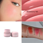 POLLIAM Cream Blush | Buildable Blush Stick | Matte and Dewy Finish #Cherry Blossom 110