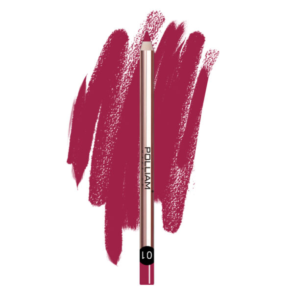 POLLIAM Creamy Colour Waterproof Lip Liner | Long-lasting Lip Pencil 1 POLLIAM Creamy Colour Waterproof Lip Liner | Long-lasting Lip Pencil