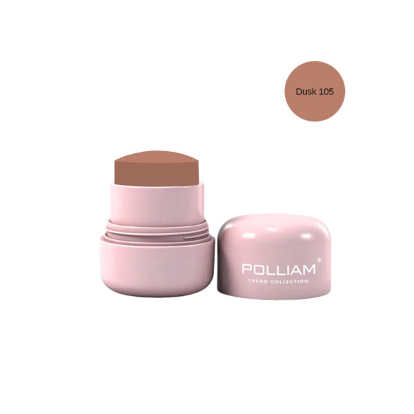 POLLIAM Cream Blush | Buildable Blush Stick | Matte and Dewy Finish #Dusk 105 1 POLLIAM Cream Blush | Buildable Blush Stick | Matte and Dewy Finish #Dusk 105