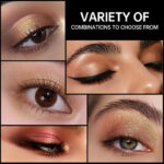 POLLIAM Eyeshadow for Sensitive Eyes, Eyeshadow with Long Durability, Fragrance-Free and Vegan Eye Make-Up