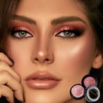 POLLIAM Eyeshadow for Sensitive Eyes, Eyeshadow with Long Durability, Fragrance-Free and Vegan Eye Make-Up