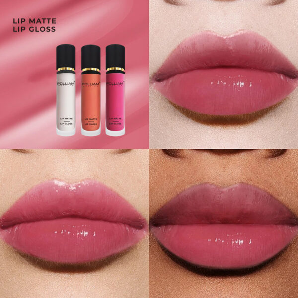 POLLIAM Lip Glaze, Hydrating Lip Gloss with Hyaluronic Acid 2 POLLIAM Lip Glaze, Hydrating Lip Gloss with Hyaluronic Acid