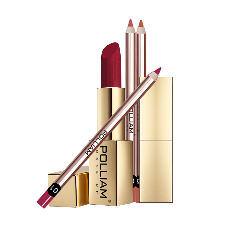 Best Changing Foundation 54 POLLIAM LIP SET (Lipstick & Lip Liner)
